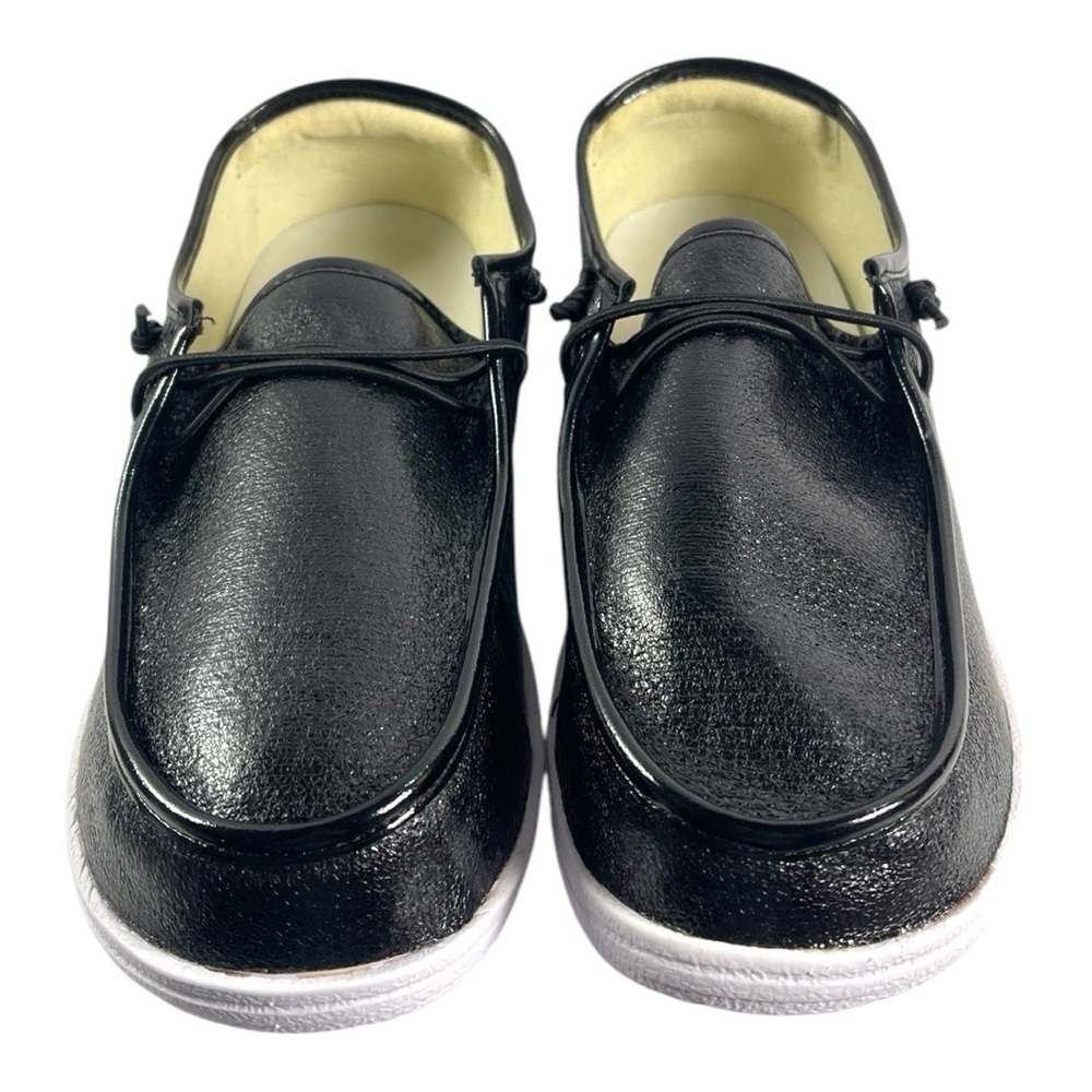 Corkys Black Crinkle Metallic Kayak Shoes - Size 10